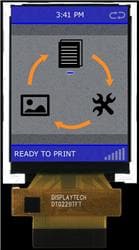 Displaytech DT022BTFT powiększony obraz