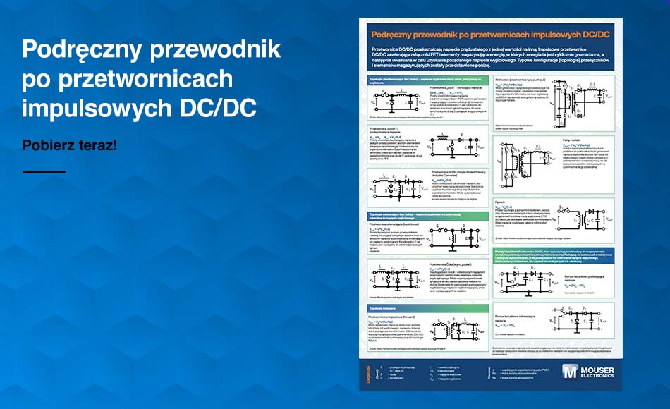 Podręczny przewodnik po przetwornicach impulsowych DC/DC. Pobierz teraz!
