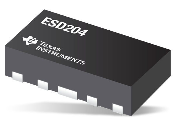 TVS Diode Arrays Quad BI ESD prote TRANSIL" array 1 piece 