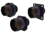 Amphenol Aerospace Series Five Black Zinc-Nickel Circular Connectors