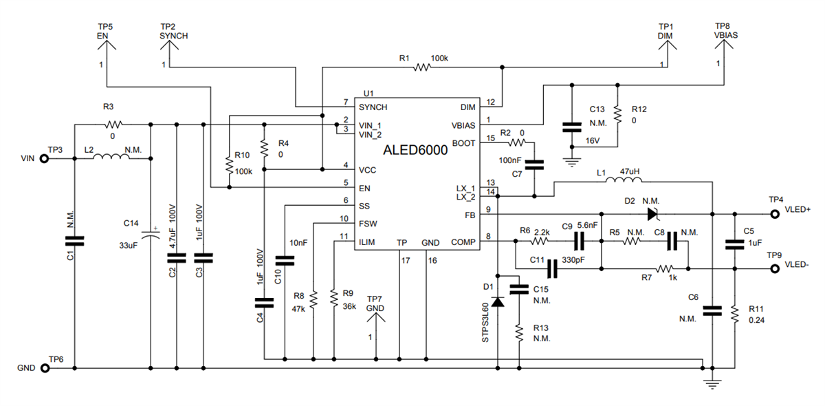 Schematic - STMicroelectronics STEVAL-ILL089V1 Evaluation Board