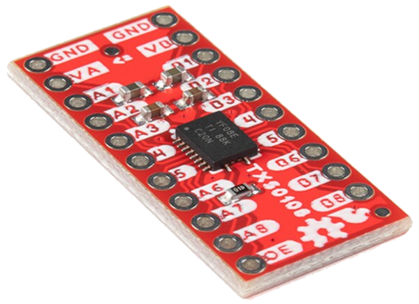 Level Shifter - 8 Channel (TXS0108E) - SparkFun | Mouser